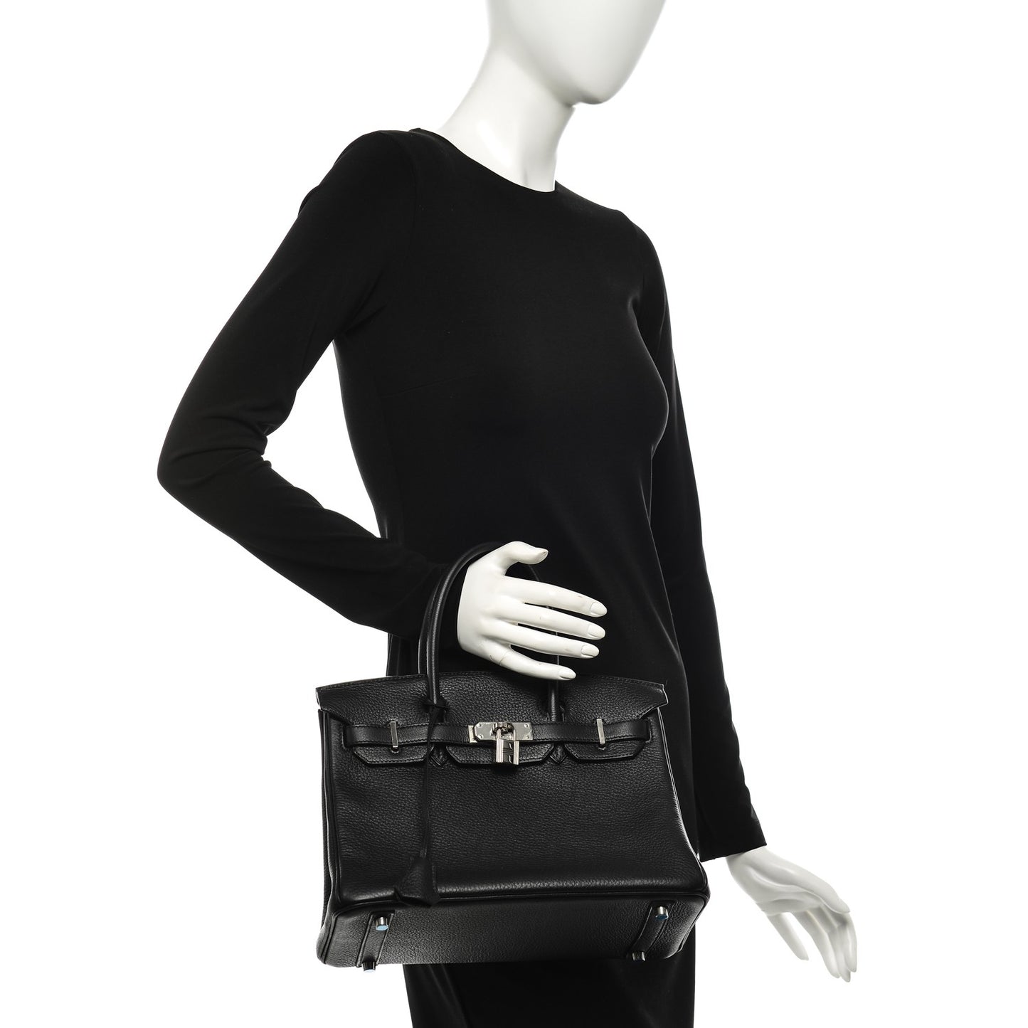 Togo Birkin 30 Black