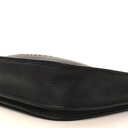 Hermes Taurillon Clemence Evelyne III PM Black 8 of 9
