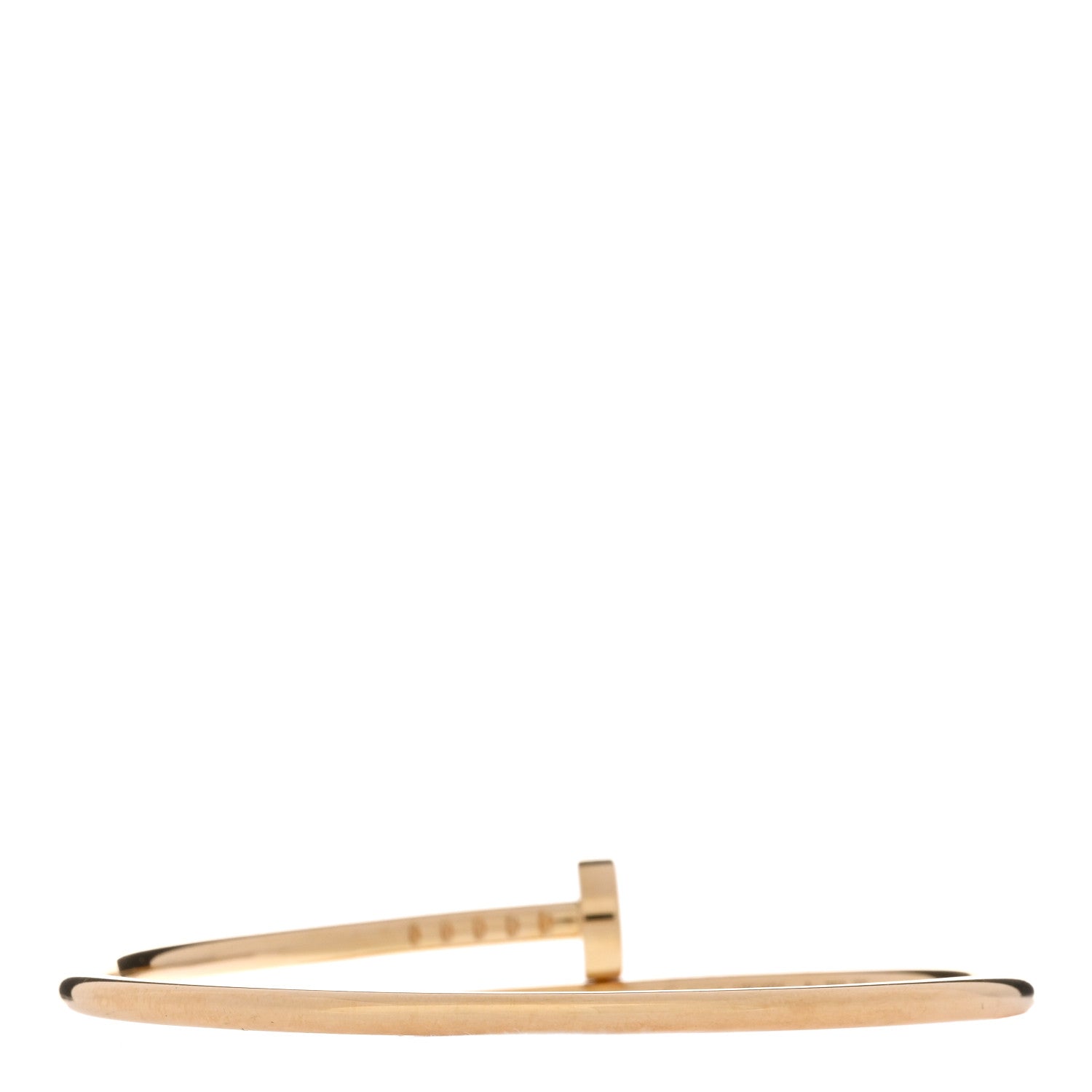 Cartier 18K Yellow Gold Small Juste Un Clou Bracelet 15 2 of 4