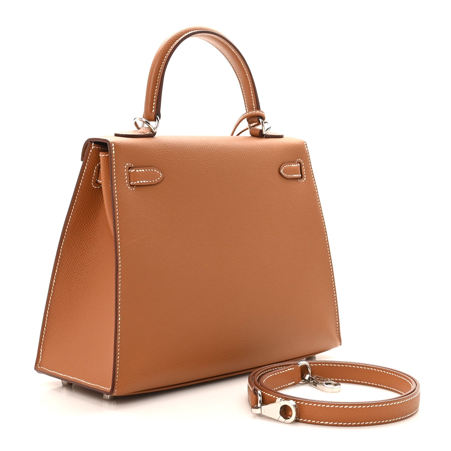 Hermes Epsom Kelly Sellier 25 Gold 3 of 11