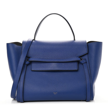 Celine Grained Calfskin Mini Belt Bag Indigo 1 of 14