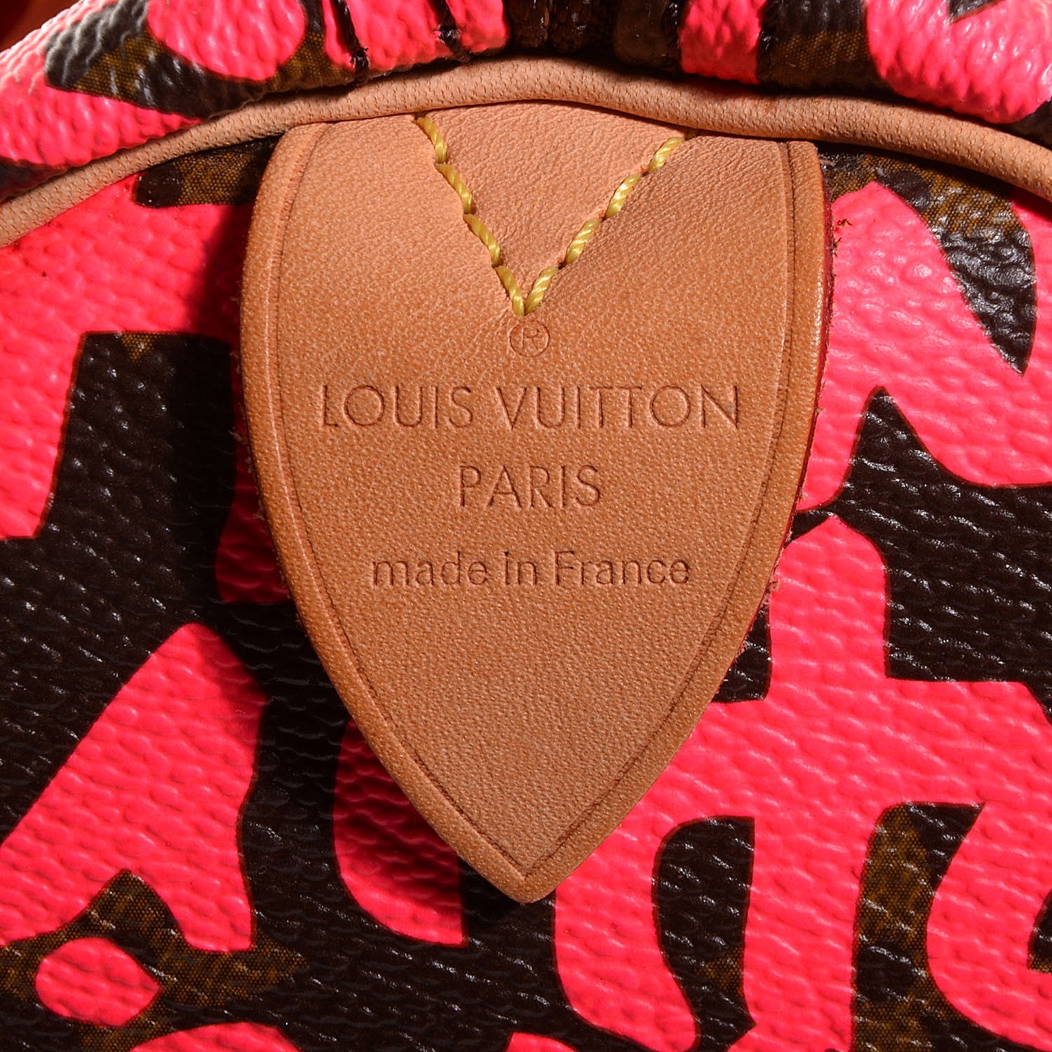 Louis Vuitton Monogram Graffiti Speedy 30 Fuchsia 7 of 7