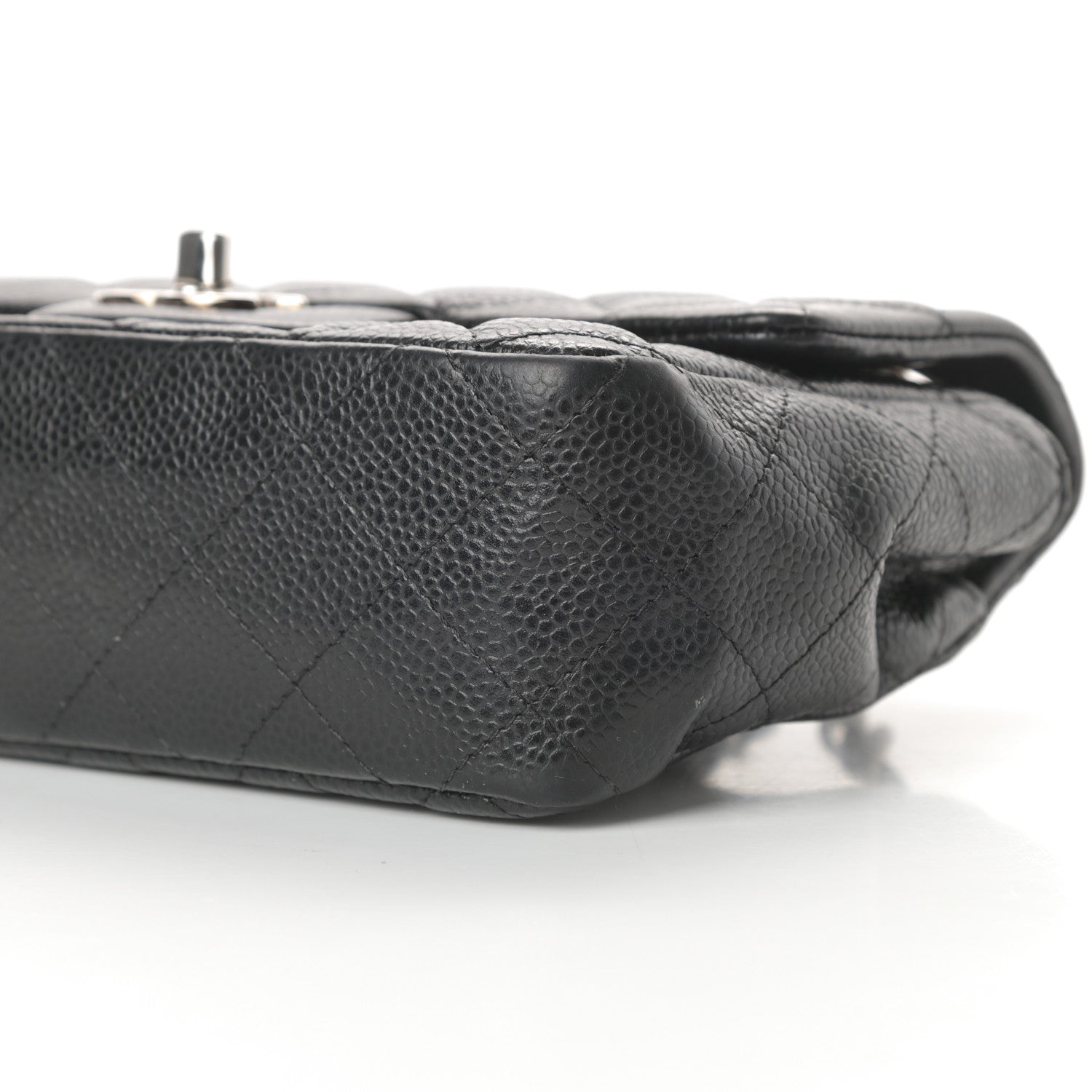 Chanel Caviar Quilted Mini Rectangular Flap Black 10 of 11