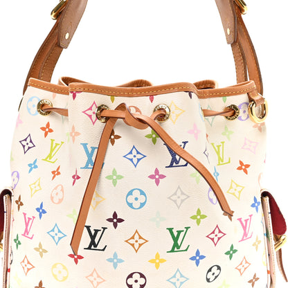 Louis Vuitton Monogram Multicolor Petit Noe White 8 of 10