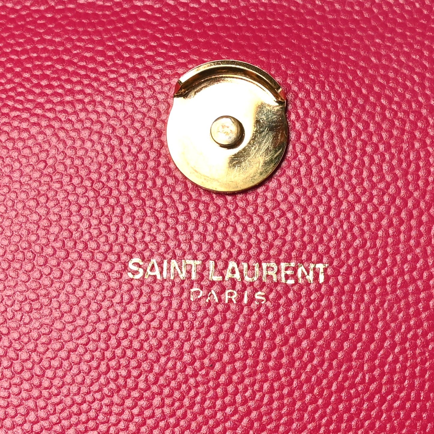 Grain De Poudre Medium Monogram Kate Satchel Lipstick Fuchsia