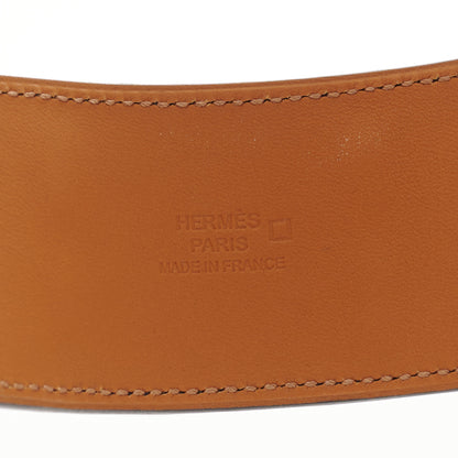 Hermes Shiny Alligator Collier de Chien CDC Bracelet L Black 4 of 7