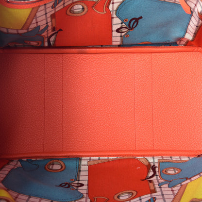 Hermes Negonda Garden Party 36 MM Orange Poppy 5 of 8