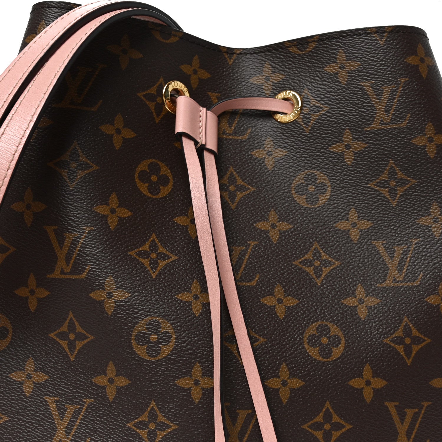 Louis Vuitton Monogram Neonoe MM Rose Poudre 7 of 9