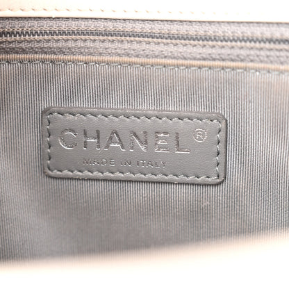 Chanel Calfskin Double Stitch New Medium Boy Flap White 6 of 20