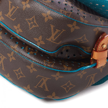 Louis Vuitton Monogram SC Flore Saumur Teal 5 of 10
