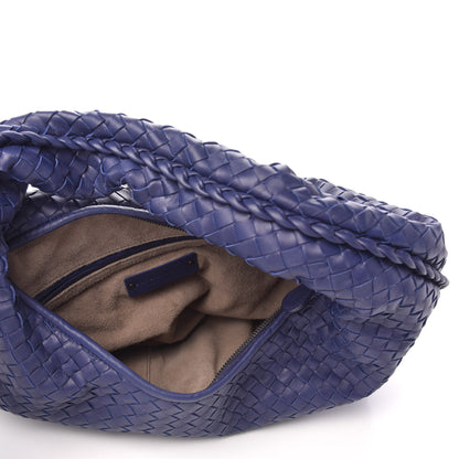 Bottega Veneta Nappa Intrecciato Medium Veneta Hobo Sapphire 5 of 8
