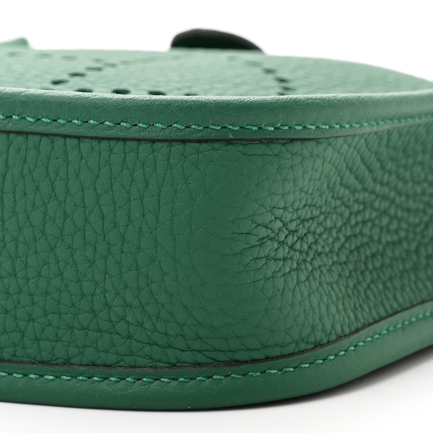 Hermes Taurillon Clemence Evelyne TPM Vert Moyen 10 of 11