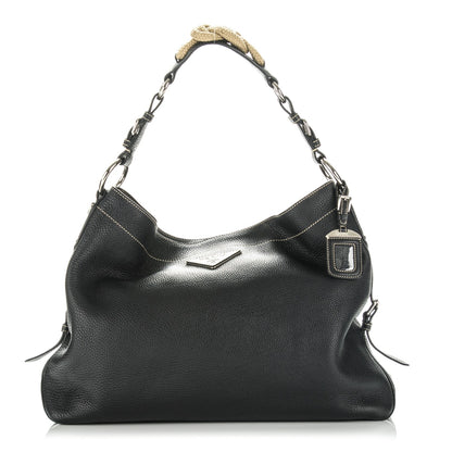Prada Vitello Daino Shoulder Bag Nero Black 1 of 8