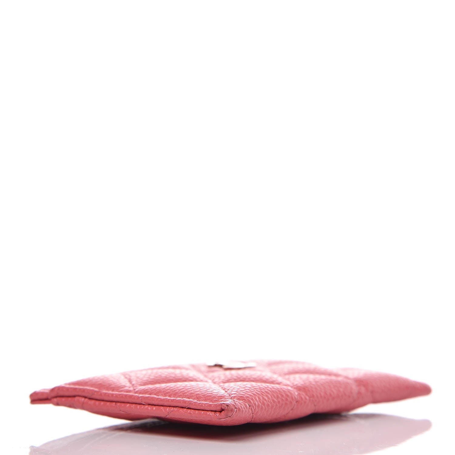 Chanel Caviar Quilted Card Holder Pink 4 of 8