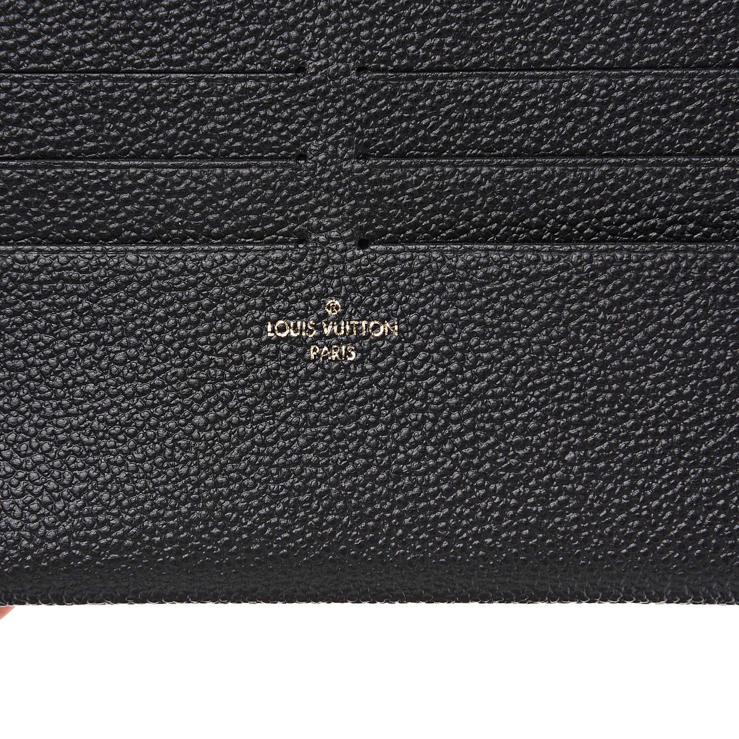 Louis Vuitton Empreinte Pochette Felicie Chain Wallet Black 7 of 10
