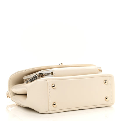 Chanel Caviar Quilted Medium Business Affinity Flap White 4 of 13