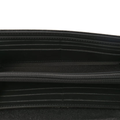 Chanel Metallic Caviar Quilted Boy Flap Wallet Black 6 of 10