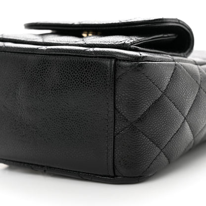 Chanel Caviar Quilted CC Mini Classic Backpack Black 10 of 10