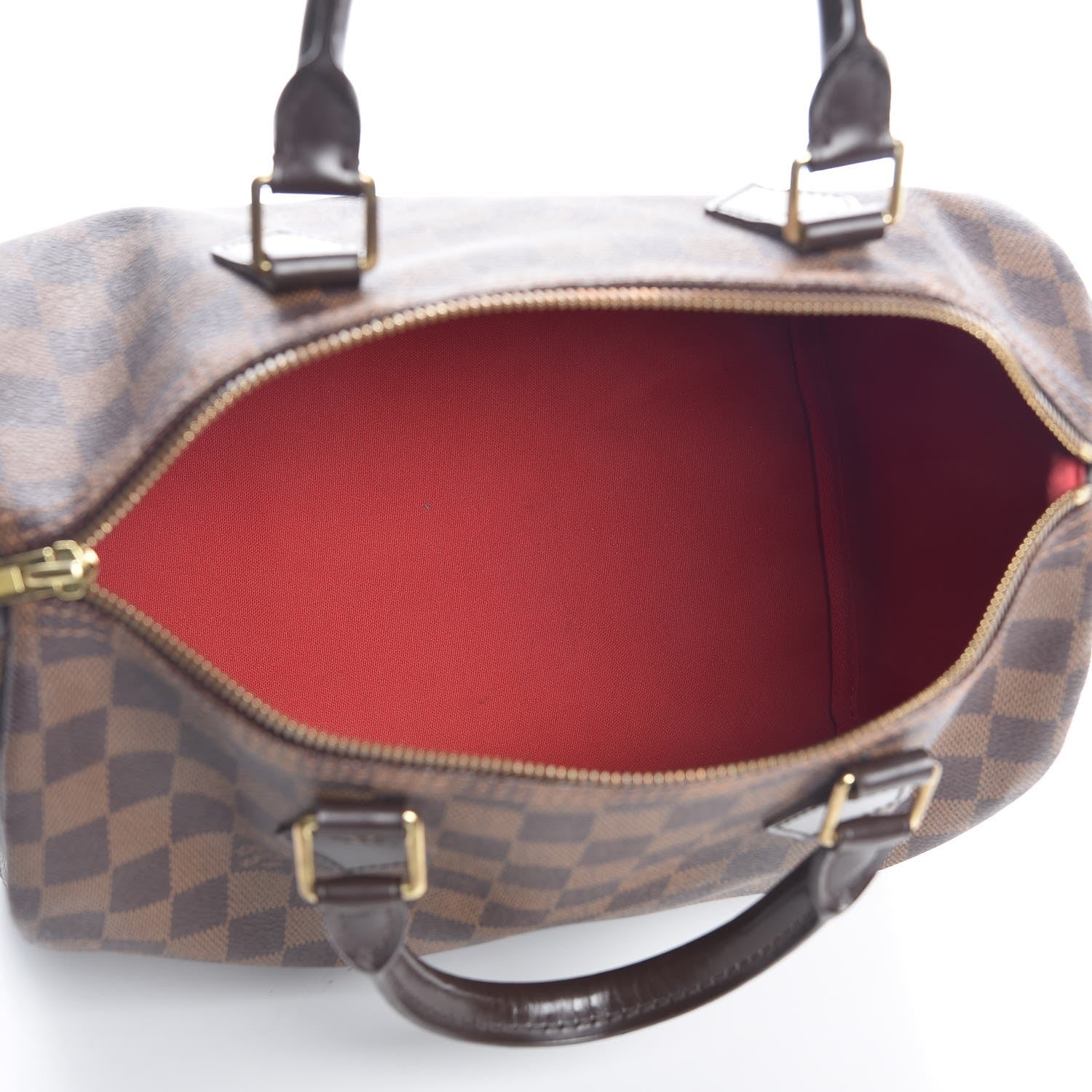 Louis Vuitton Damier Ebene Speedy 30 5 of 8