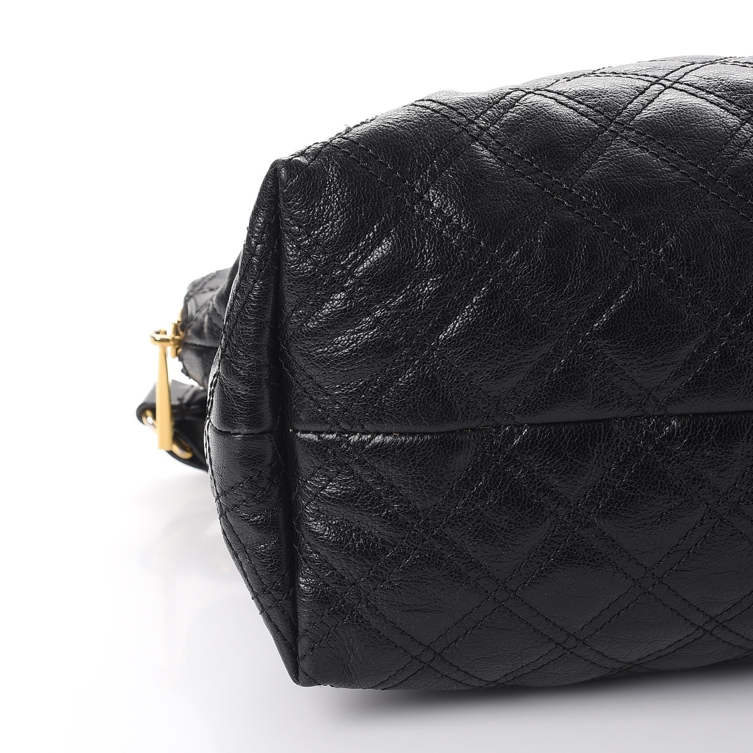 Marc Jacobs Goatskin Quilted Fifth Avenue Tote Black 9 of 10