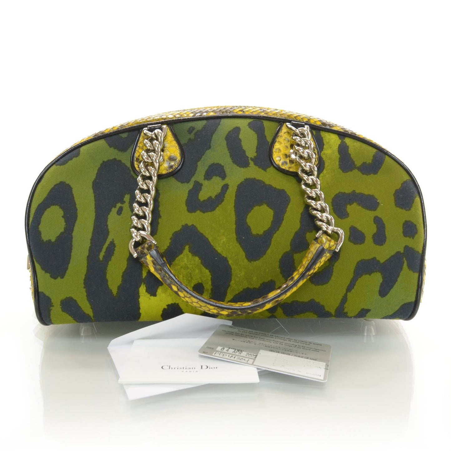 Python Gambler Dice Bowler Green