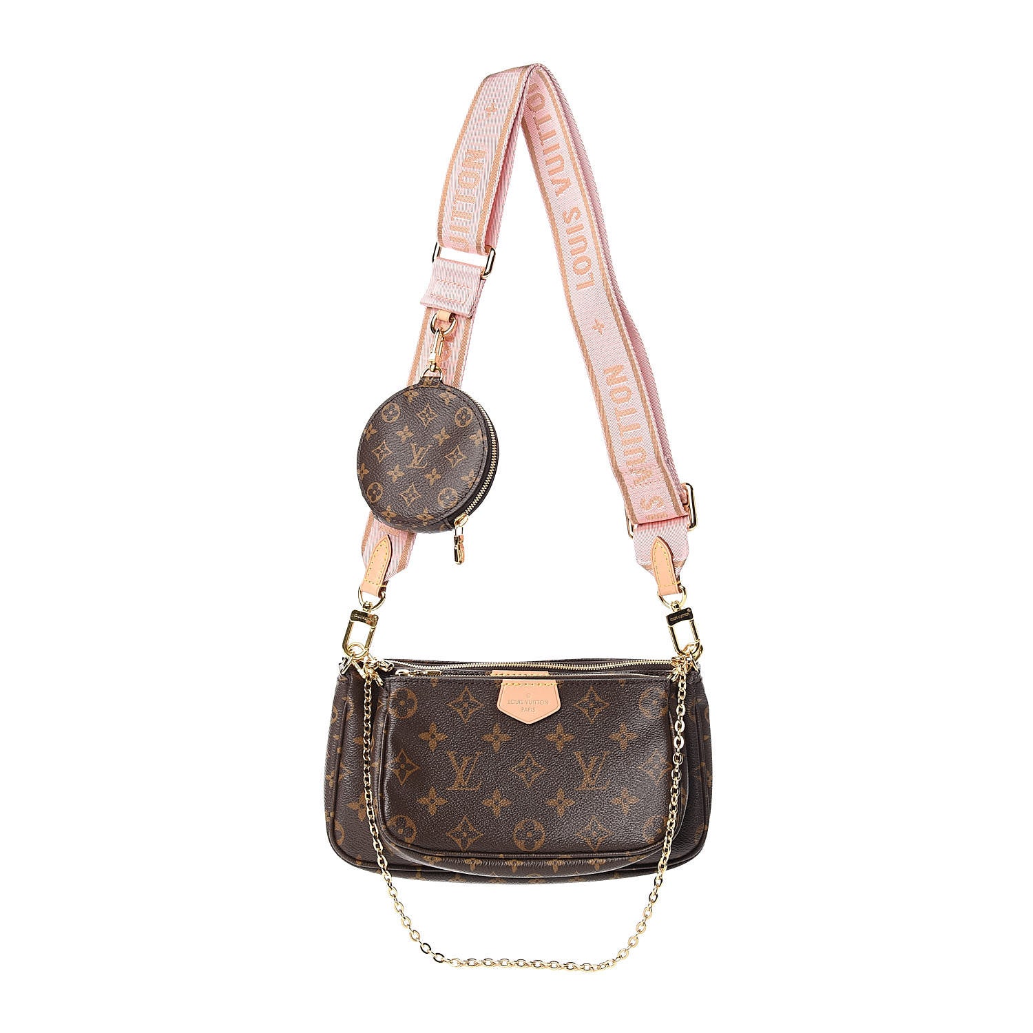 Louis Vuitton Monogram Multi Pochette Accessories Rose Clair 1 of 11