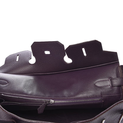 Hermes Taurillon Clemence Birkin 35 Raisin 22 of 36