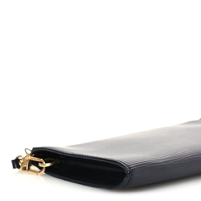 Louis Vuitton Epi Pochette Accessories 21 Black 8 of 12