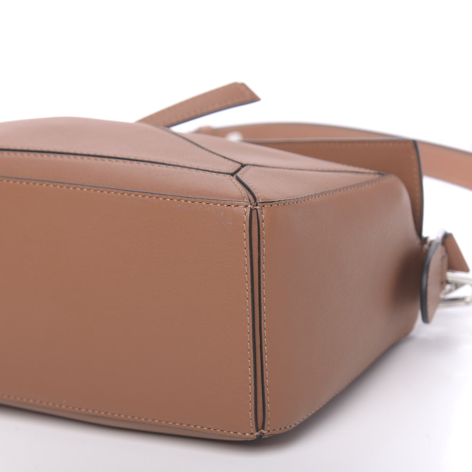 Loewe Calfskin Small Puzzle Bag Tan 9 of 9