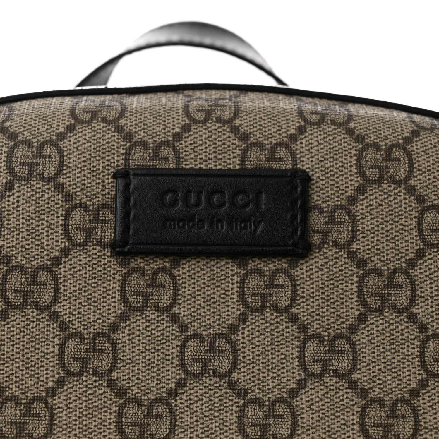 Gucci GG Supreme Monogram Medium Backpack Black 6 of 12