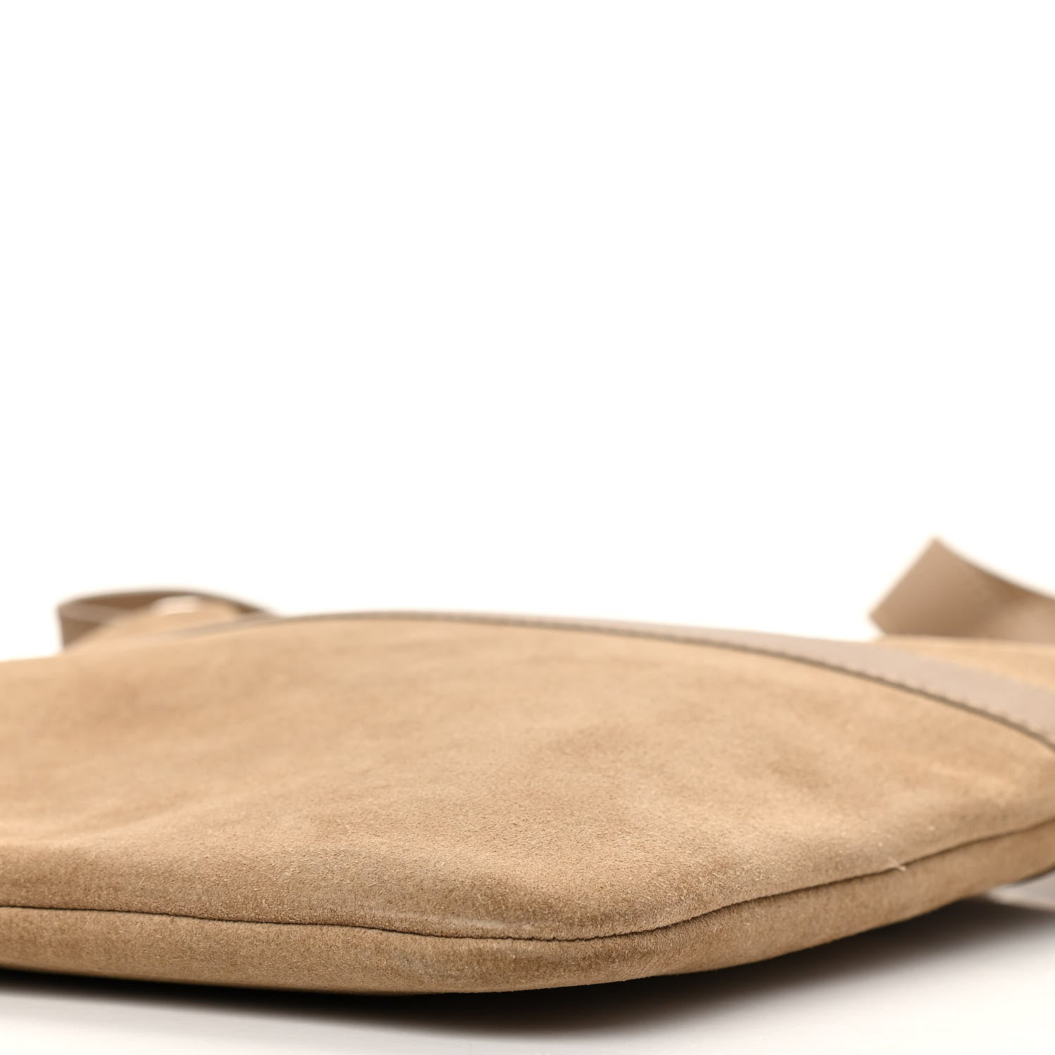 Saint Laurent Suede Crossbody Beige 9 of 12