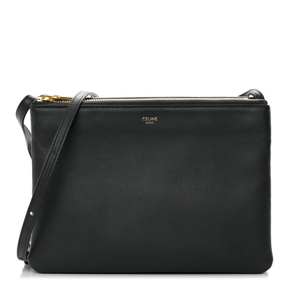 Celine Lambskin Large Trio Crossbody Bag Kohl 1 of 12