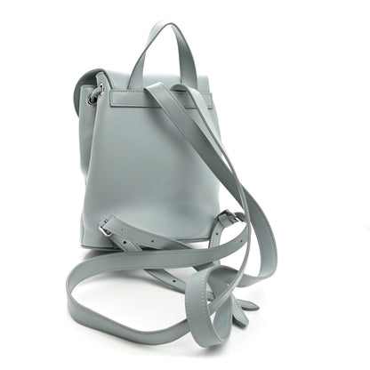 Celine Triomphe Calfskin Bonnie Backpack Ice Blue 3 of 9