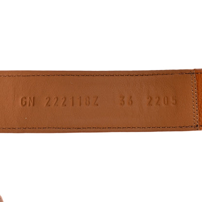Hermes Epsom Womens Chypre Sandals 36 Naturel 6 of 9
