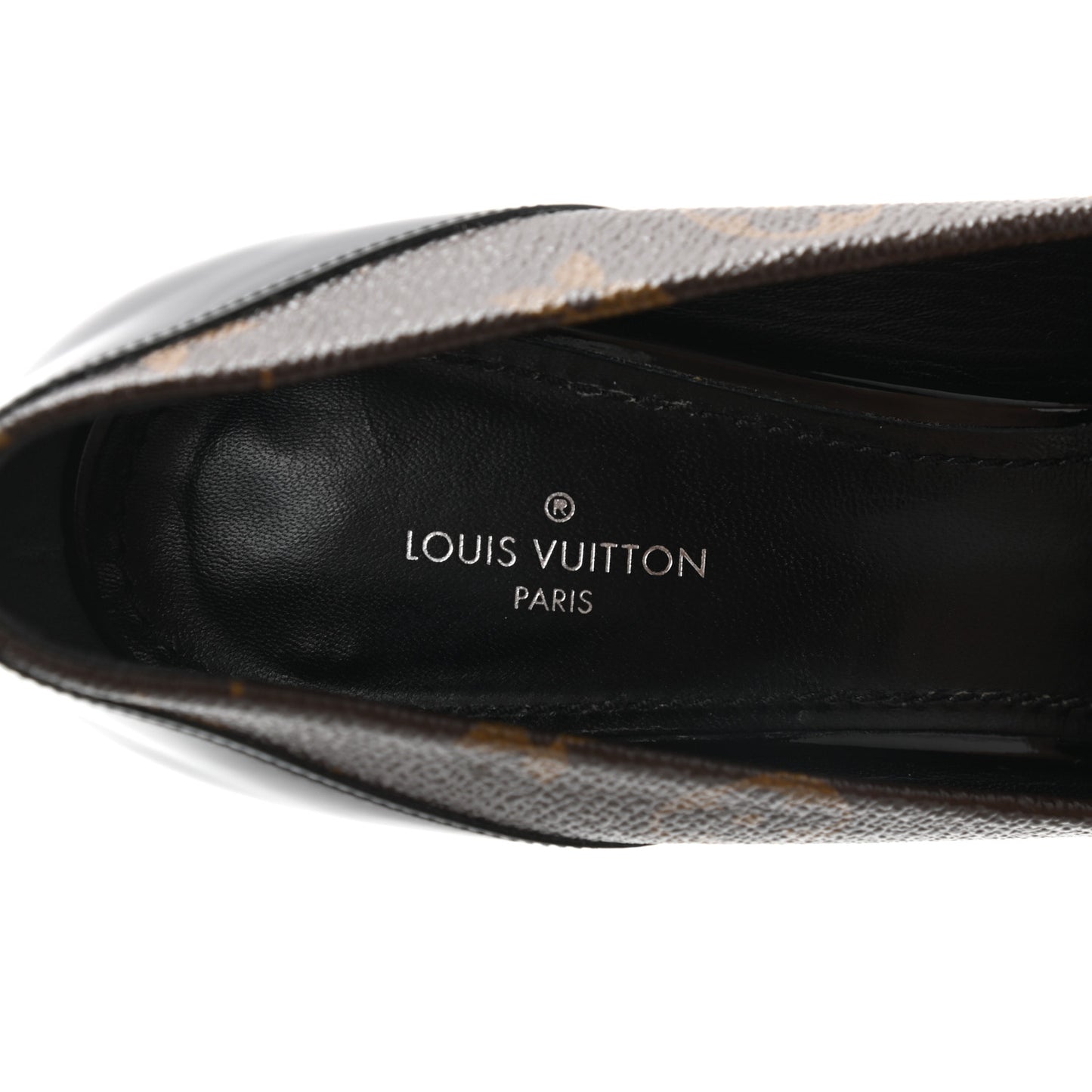 Monogram Cherie Pumps 37.5 Black