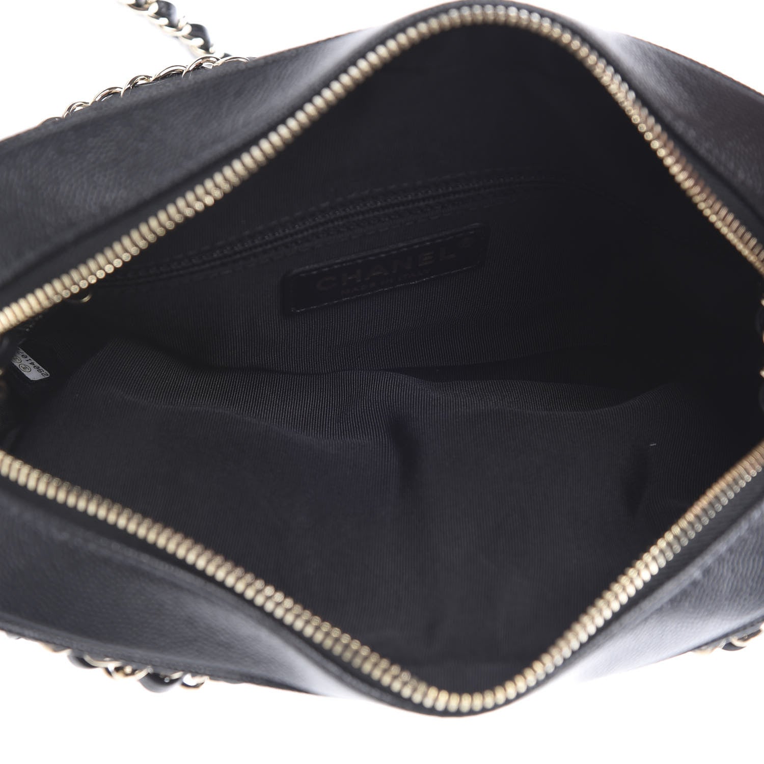 Chanel Caviar Quilted Small In & Out Camera Case Black 5 of 11