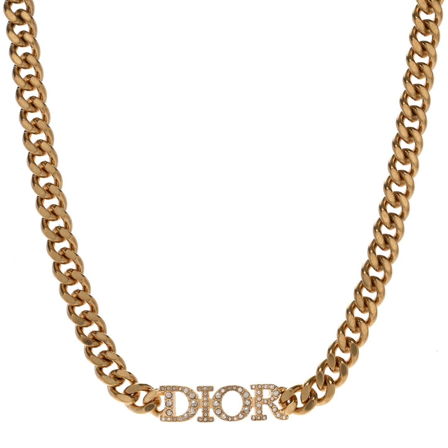 Metal Crystal Dio(r)evolution Choker Gold