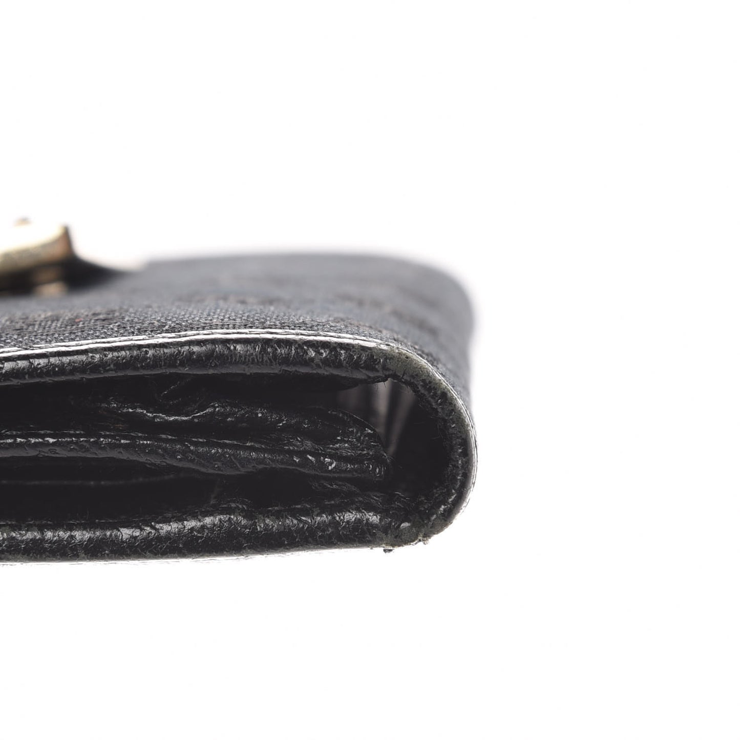 Monogram Ladies Web Continental Wallet Black