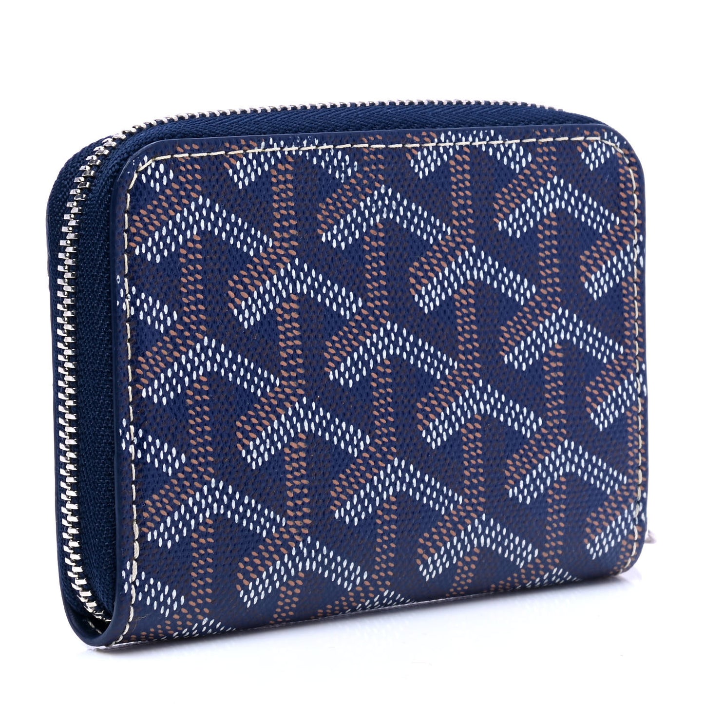Goyardine Matignon PM Wallet Navy