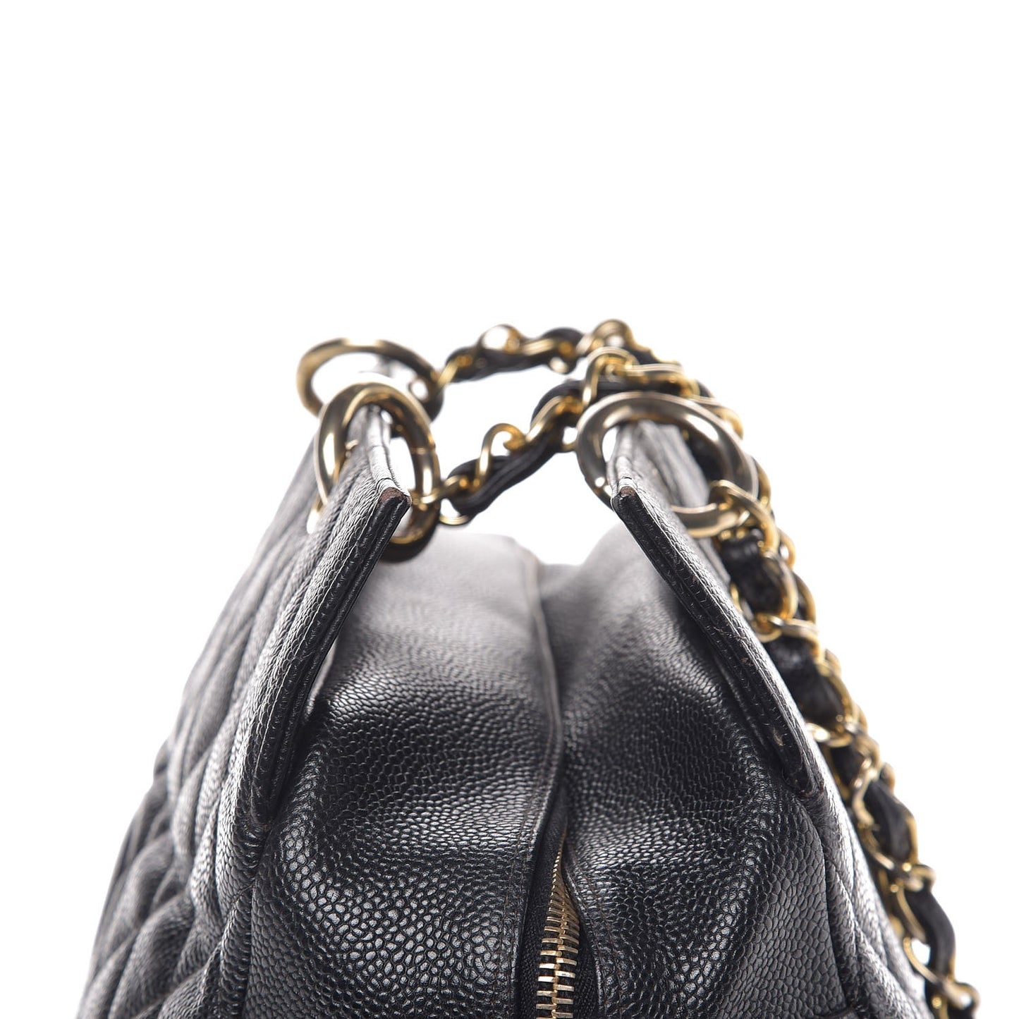 Caviar Quilted Grand Timeless Tote GTT Black