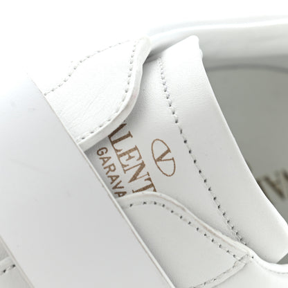 Valentino Garavani Calfskin Mens V Punk Low Top Sneakers 40 White 14 of 15