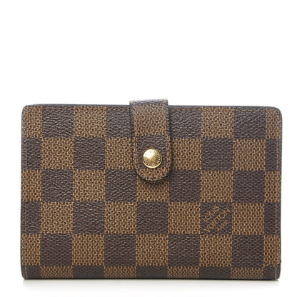 Louis Vuitton Damier Ebene French Purse Wallet 1 of 7