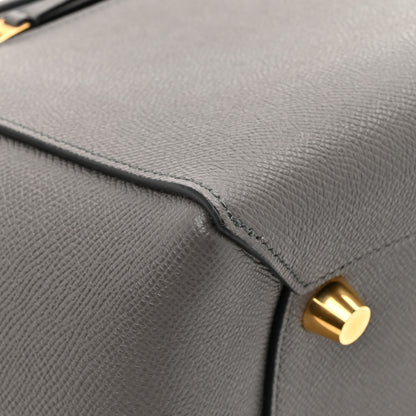 Celine Grained Calfskin Mini Belt Bag Grey 12 of 13