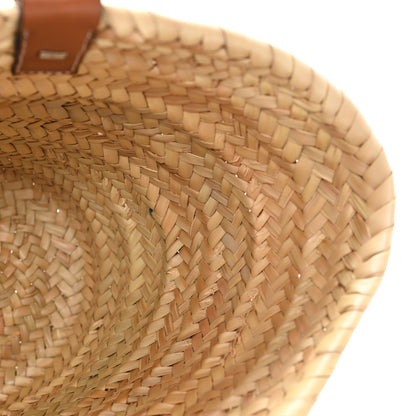 Loewe Raffia Large Basket Tote Bag Natural Tan 10 of 12