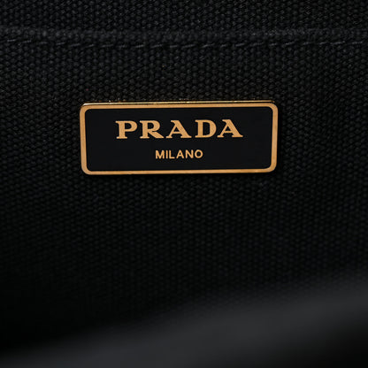 Prada Canapa Small Logo Tote Black 7 of 18