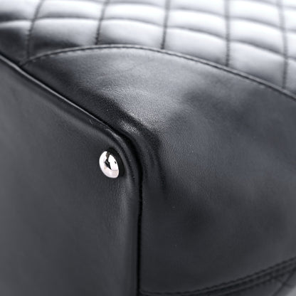 Chanel Calfskin Quilted Medium Cambon Tote Black 8 of 14