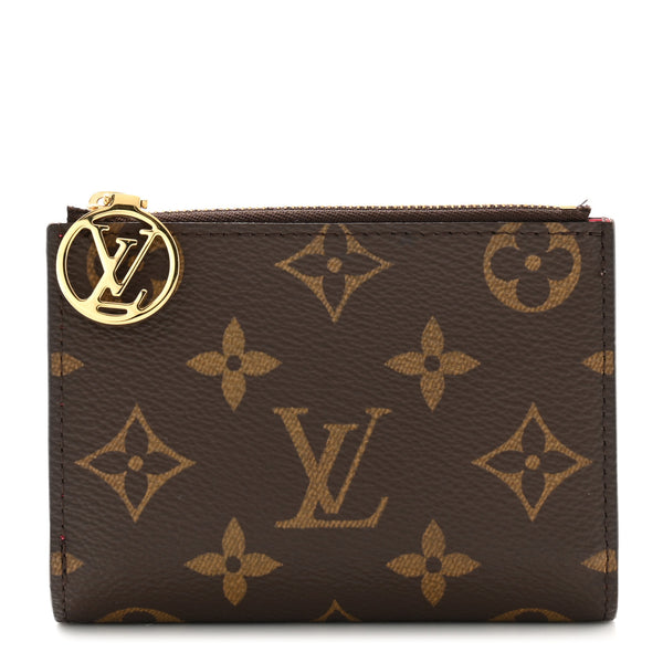 Louis Vuitton ケース ダークブラウン Louis Vuitton Monogram Lisa Wallet Grenade 1615461 – FASHIONPHILE