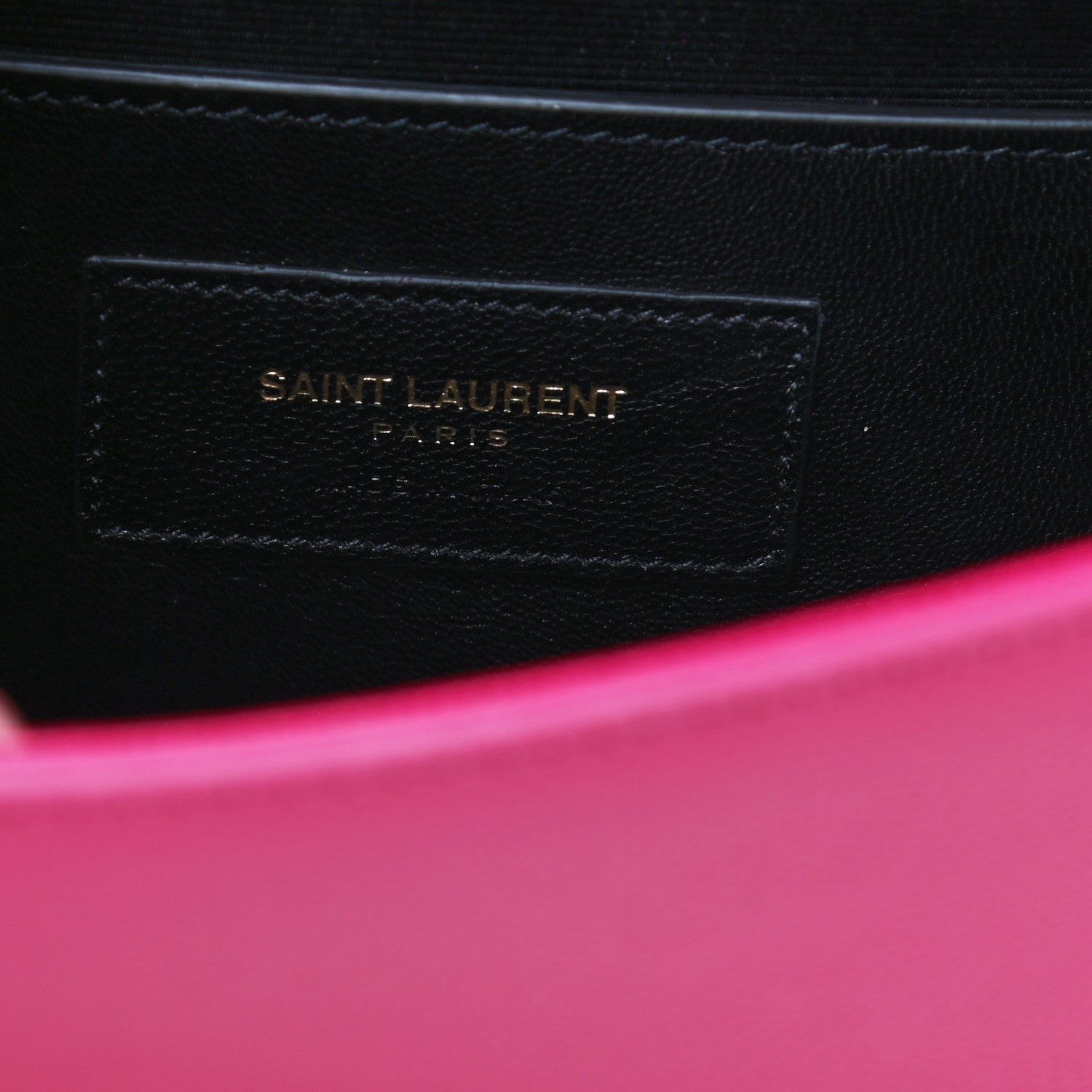 Saint Laurent Grain De Poudre Classic Monogram Cassandre Clutch Lipstick Fuchsia 7 of 8