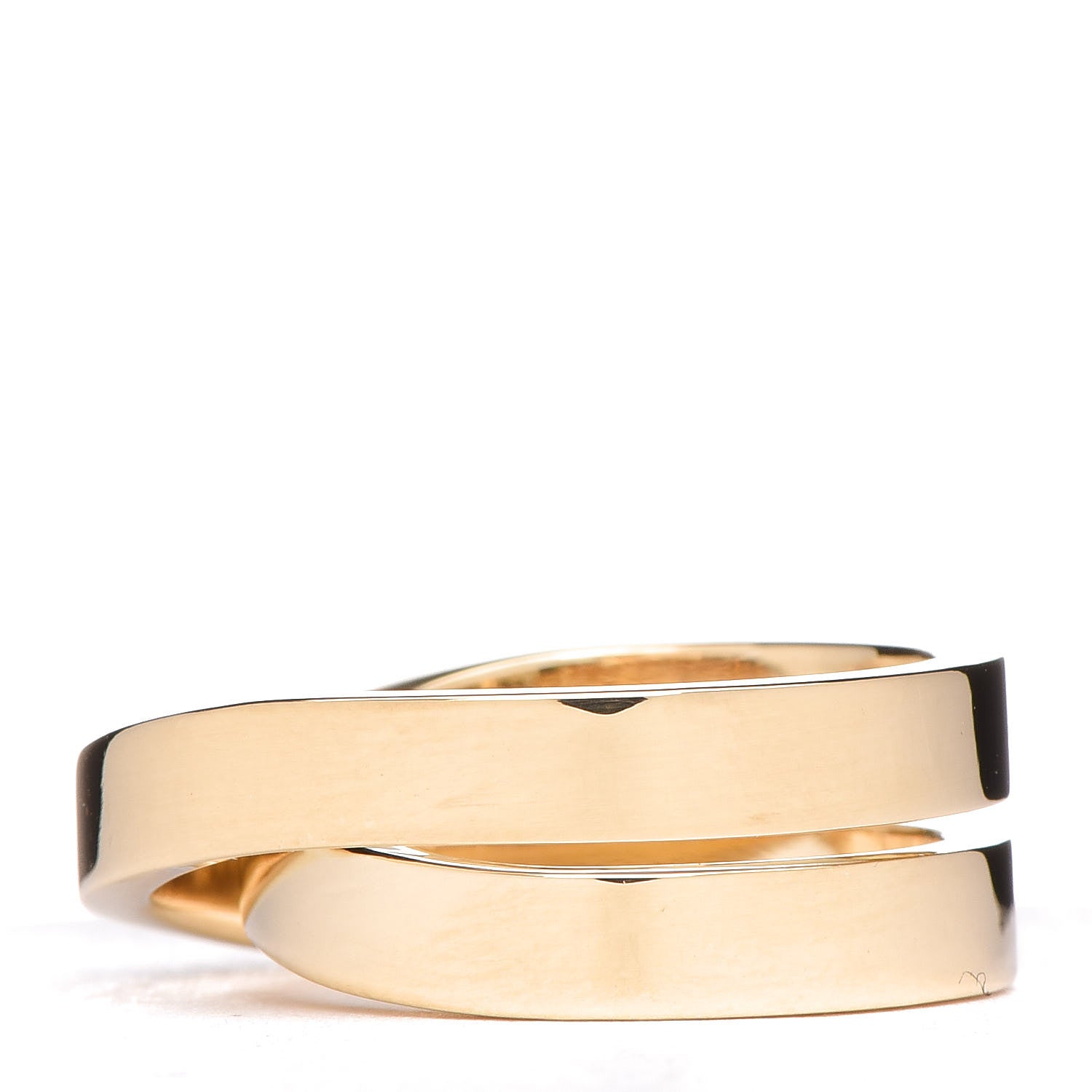 Cartier 18K Yellow Gold 9mm Paris Nouvelle Vague Ring 51 5.75 4 of 7