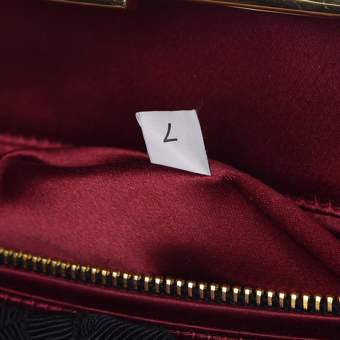 Satin Framed Bag Granato
